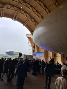 WDL Pressetermin mit Zeppelin NT