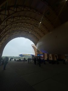 WDL Pressetermin mit Zeppelin NT